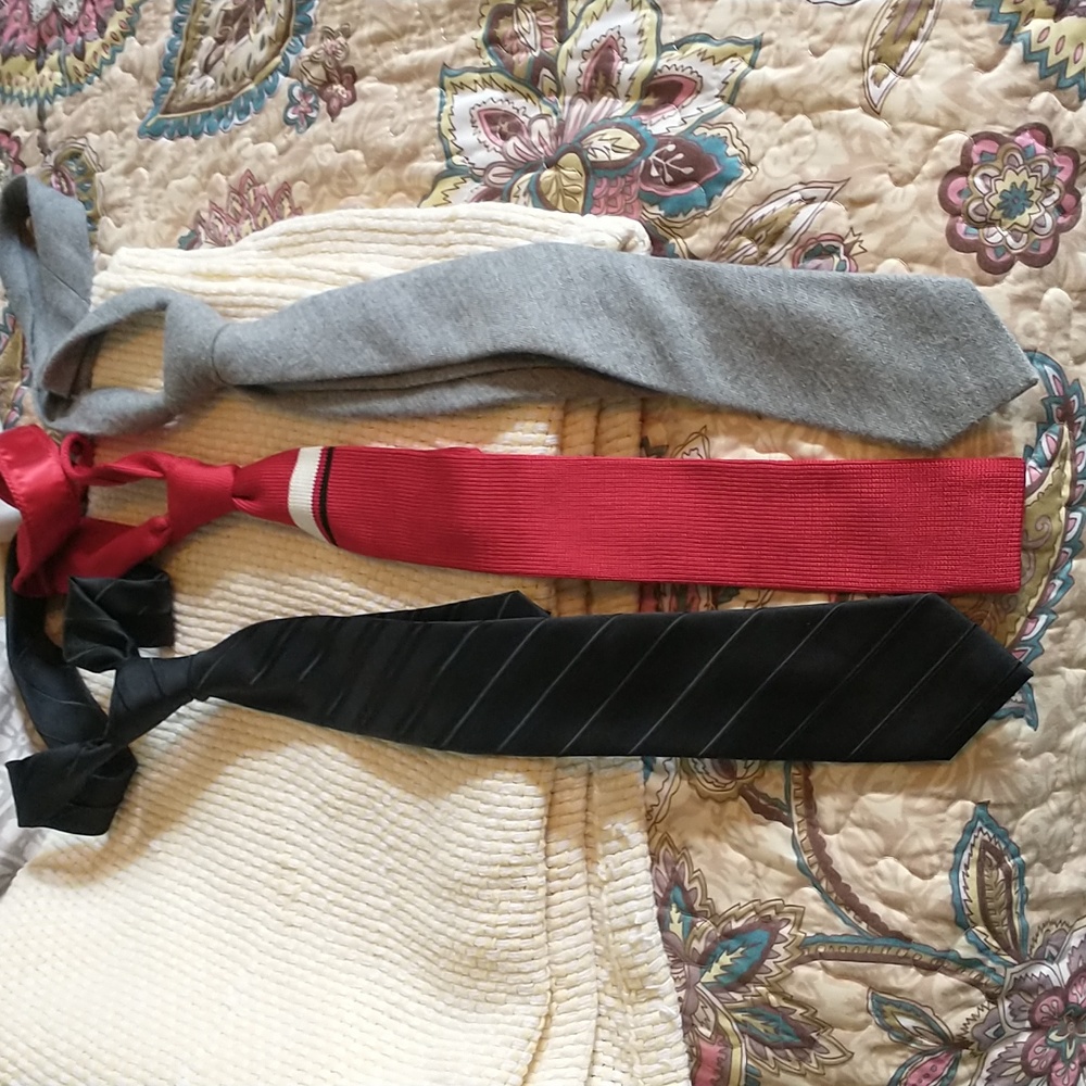 EUC bundle three neckties